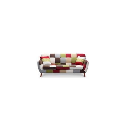 Paris Prix Canapé 3 Places Karé 182cm Multicolore
