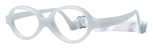 Miraflex Baby One 37 Kids Flexible Oval Eyeglasses Frame Children Ages 1Yr-3Yr Frame Size 37/14/106