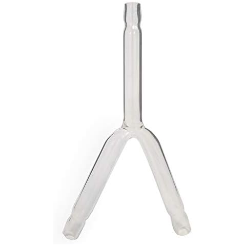 GSC International 2004-3 Connecting Tube with Y-Shaped Glass Hose Connector, 1/2" (12mm) Arm Length Cover