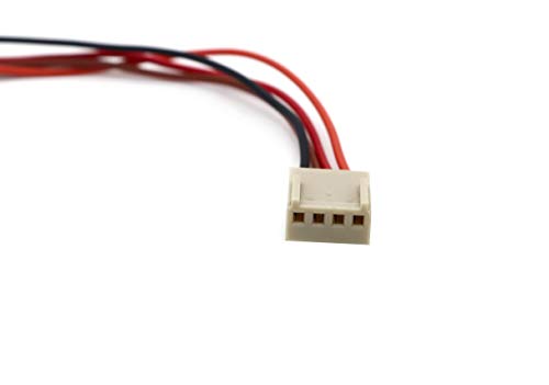 Image of (PAIR OF 5) 4Pin JST Connector Cable & Female Connector with Crimps