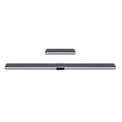 APS Premium 6in Silver 304 Stainless Steel Running Boards Compatible with Ford Transit Full Size Van 15-25