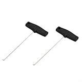 Instrument Cluster Removal Pulling Hooks, Multifunction Air Outlet Pulling Hook Removal Tool, For SL Series Vehicles Set Of 2 Tools