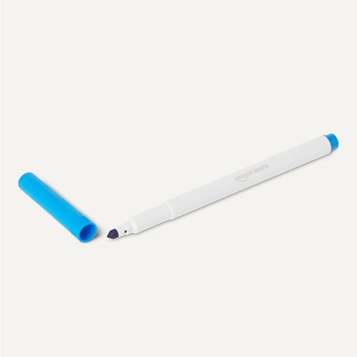 Image of Amazon Basics Super Tip Washable Markers, 40 Vibrant Colors, Multicolored