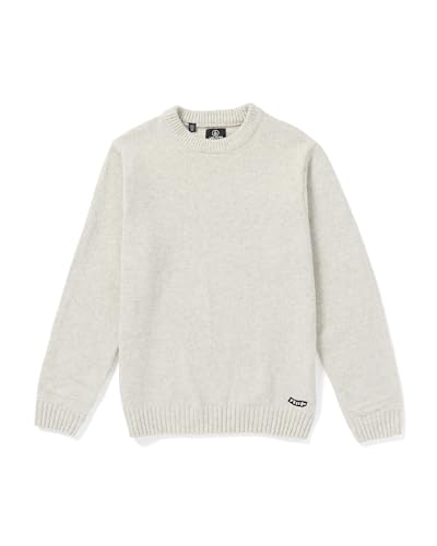 Volcom Men's Edmonder II Knit Sweater Dirty White