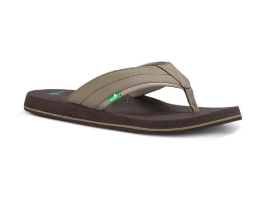 Image of Sanuk Beer Cozy IV Mens Flip Flops - Memory Foam Beach Sandals