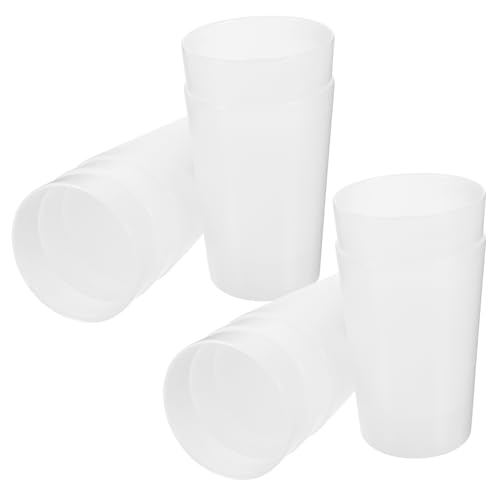 UTHCLO 10pezzi Bicchieri Da Bagno Riutilizzabili in Bicchieri Portaspazzolini Per Spazzolini Da Denti e Collutorio Accessori Bagno