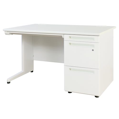 �p�\�R���f�X�N PC�f�X�N �I�t�B�X�f�X�N ���[�N�f�X�N �R���p�N�g �����o���t�� ������ ��120cm ���� �J���o��15�� �z���C�g LKD-127 LOOKIT �y�@�l��p�z