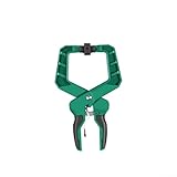 Verstellbare 15,2 cm große G-Klemme mit Schnellspanner und Ratschenmechanismus, weiche Pads zur Vermeidung von Beschädigungen, geeignet für Schränke, Holzbearbeitung und Metallmontage