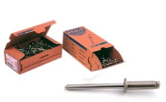 BRALO - Remache Inox C/A 500 Uds Bralo 4X10 Mm