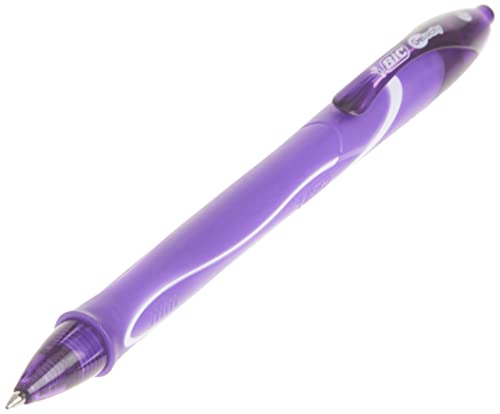 Image of BIC Gel-ocity Quick Dry Retractable Gel Pen, Medium Point (0.7 mm), 8-Count