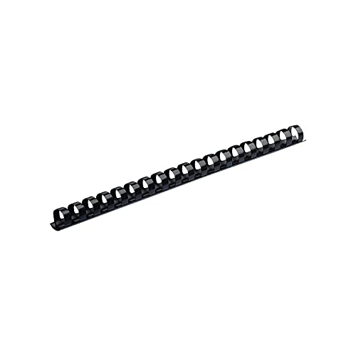 Image of Fellowes 1 /2-Inch Plastic Binding Combs, Classroom Organization School Supplies, 90-Sheet Capacity, 100-Pack, Black (52326)