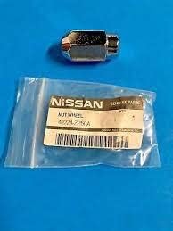 Genuine Nissan Parts - Nut-Road Wheel (40224-ZP50A), Silver