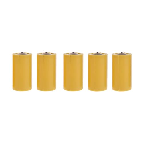 Riiichflowshop 5 Piezas LR14 C batería Falsa reemplazo Carcasa de batería Funda Protectora conductora Desmontable para alimentación