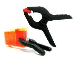 Preisvergleich Produktbild Spannzwinge mit Spannweite 20x20mm, Spannzwinge 65mmx50mm