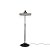 Fire Sense 02117 Telescoping Offset Pole Mounted Infrared Patio Heater With Wheels 1500 Watt Indoor Outdoor Powder Coated Steel Tip over Protection System Cover Included - Stainless Steel