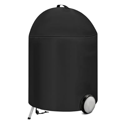 22 Inch Charcoal Kettle Grill Cover for Weber Grill, for Weber 22 Inch Master Touch Charcoal Grill, 600D Heavy Duty Waterproof Replacement for 7150, Outdoor BBQ Covers