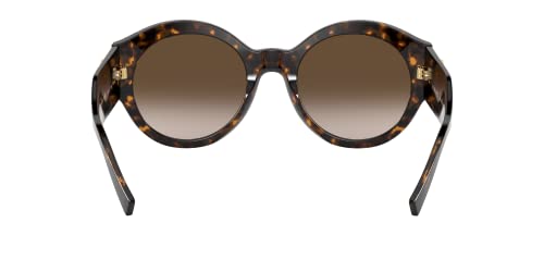 Versace Woman Sunglasses Havana Frame, Light/Dark Brown Gradient Lenses, 54MM4