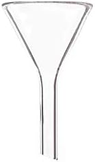 MaGiLL Short Stem Funnels, O.D. 30mm, Borosilicate Glass, Heavy Wall with External Ground Joint (Size : 30mm)