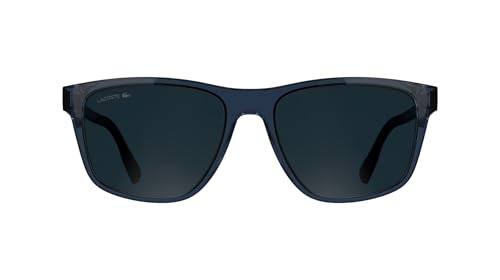 Lacoste Mens Sunglasses L6078S - Transparent Blue with Solid Blue Lens