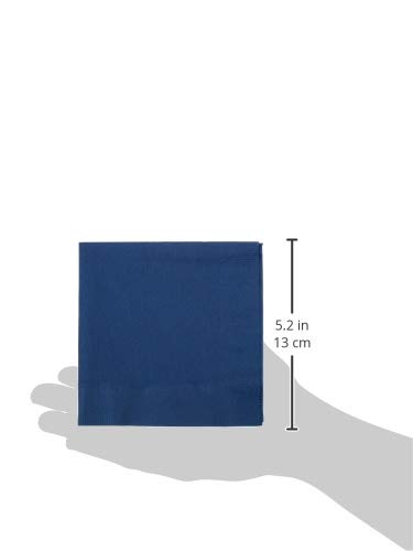 Amazon Basics Embossed Beverage Napkin, 2-Ply, 1/4 Fold, 9.5" x 9.5", 1000-Count