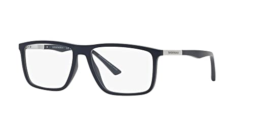 Image of Emporio Armani mens Ea3221 Rectangular Sunglasses