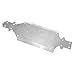 NayewPPyy Stainless Steel Chassis Armor Scratch Resistant Underbody Armor Compatible with Rlaarlo XTS F10 Rally Car Model