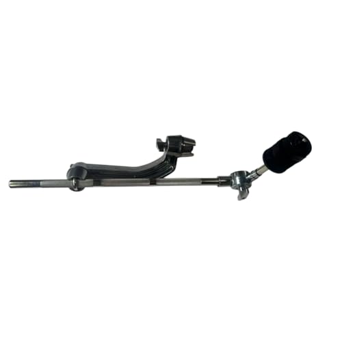 Brazo para soporte de platillos de aleación de zinc para batería con ángulos ajustables y construcción resistente miniatura 5