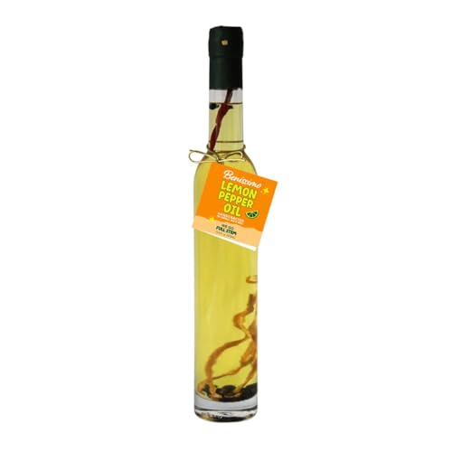 Benissimo Lemon Pepper Infused Oil, 12.69fl oz