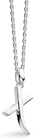 Kit Heath Sterling Silver Initial Necklace of 40.6-45.7 cm