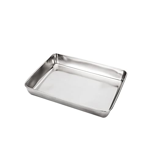 Vassoi da forno per forno Teglie rettangolari in acciaio inossidabile Pane alla frutta Vassoi per la conservazione degli alimenti Piatto da cucina Piatto per cottura a vapore profonda Strumenti per