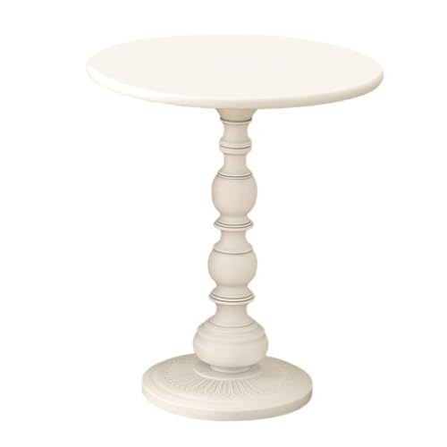 Table d'appoint compacte blanche pour créer un coin douceur chez vous