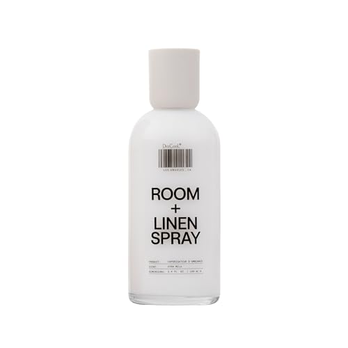 DedCool Room + Linen Spray in Xtra Milk | Natural Fabric Spray | Non-Toxic Essential Oil Infused | Freshens Home Bedding Couch Closet & Bath | 3.4 fl oz