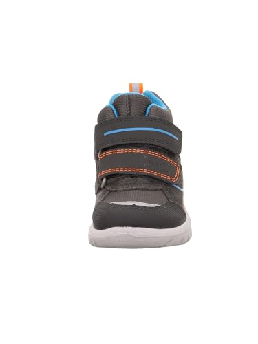 Sport7 Mini Kids Sneakers with Lightweight Gore-Tex Lining, Grey Turquoise 2010, 19.0 cm2