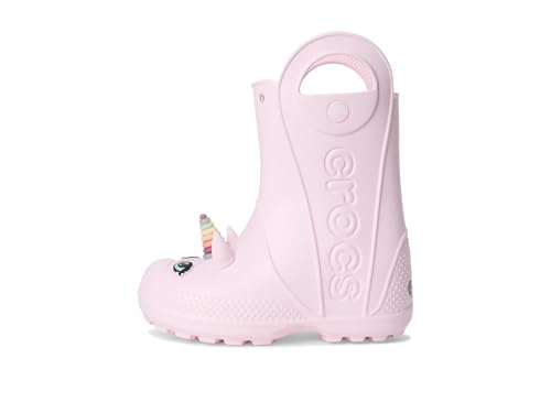 Image of Crocs Kids' Handle It Rain Boots | Waterproof Slip On Shoes | Kids' Rain Boots