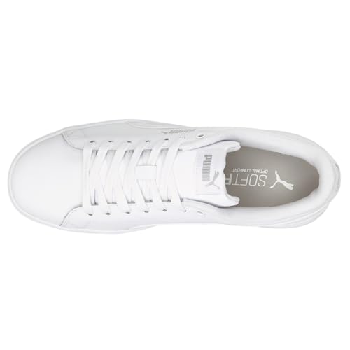 PUMA Womens Vikky V3 Leather Lace Up Sneakers Shoes Casual - White - Size 11 M4