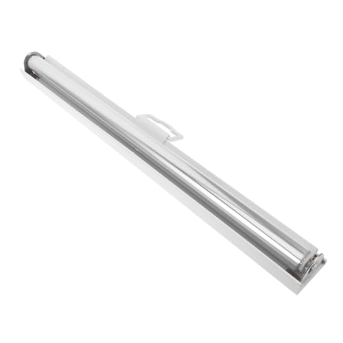 TOYANDONA Cortina Enrollable Transparente de PVC para Refrigerador 55 Cm sin Perforaciones, Barrera Térmica y Antipolvo para Congeladores y Vitrinas en Supermercados, Cubierta Práctica