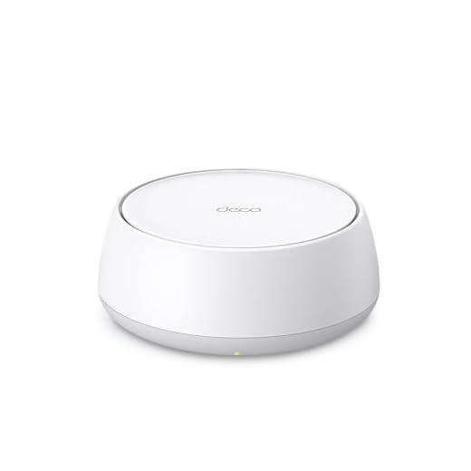 TP-Link Deco BE22 (1 un.) Sistema Wi-Fi 7 Mesh para casa toda Dual Band BE3600, 3 un. cobrem até 600 m², 150 dispositivos, 2 portas gigabit, instalação por app Deco, Mesh com IA, Homeshield