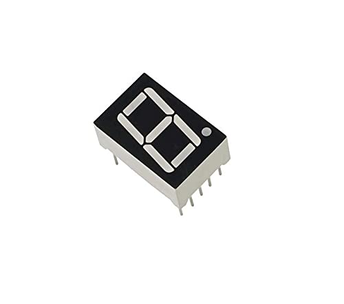 5613 BB B/F - Common Anode 7 Segment Display Blue 10Pin - 14 mm