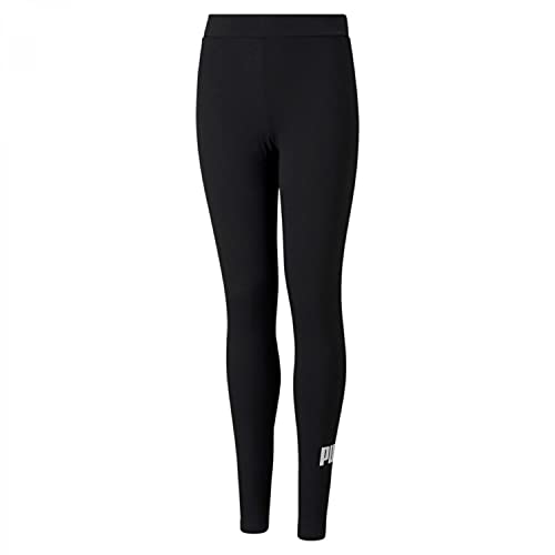 PUMA Mädchen Logo Leggings, Puma Black, 152