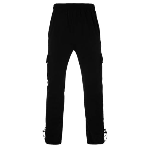 AKsit Mens Fashion Fleece Running Sweatpants Big Size Wild Cargo Pant2