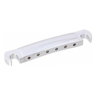 Piste de guitare avec barre d’arrêt Tune o Matic Couier d’arrêt Bar compatible avec Gibson LP Gear Remplacement Silver… - Les Beatles, Paul McCartney, John Lennon, RIngo Starr, George Harrison Piste de guitare avec barre d'arrêt Tune o Matic Couier d'arrêt Bar compatible avec Gibson LP Gear Remplacement Silver… – Image 6