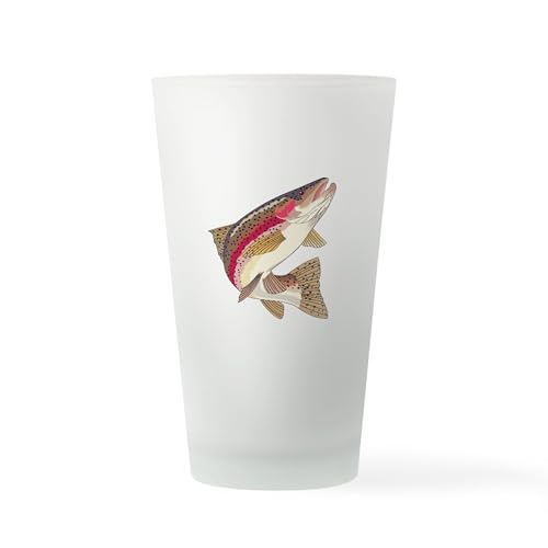 CafePress RAINBOW TROUT Pint Glass, 16 oz. Drinking Glass