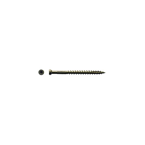 Big Timber 5FS72#7 by 2-inch T-10-drive bit Tiny Finish Head Screws-Exterior,(950 per Box)