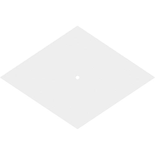 Image of Ekena Millwork CMP40X26DD-01000 Diamond Architectural Grade PVC Contemporary Urethane Ceiling Medallions 40 inchW x 26 5 /8 inchH x 1 inchID x 14 inchC x 1 inchP