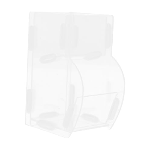 HANABASS Acrylic Dwarf Hamster Feeder Automatic Small Food Dispenser for Guinea Pigs Birds