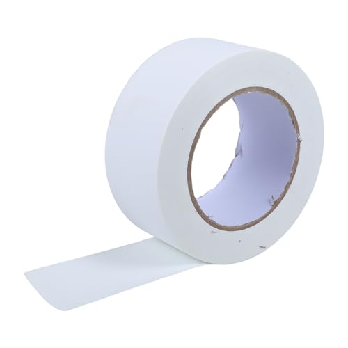 FELTECHELECTR Cinta Adhesiva Industrial Mate 5 CM X 275 M Adhesivo Fuerte para Manualidades y Reparación Rollo Multiusos para Envolver Cables Alfombras y Marcar Suelos en Interiores y