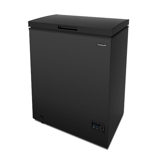 Image of ARCTIC CHEF ACFRF710-BLACK Chest Freezer, Up to 197 L, 7 Cu. Ft. Capacity, Black