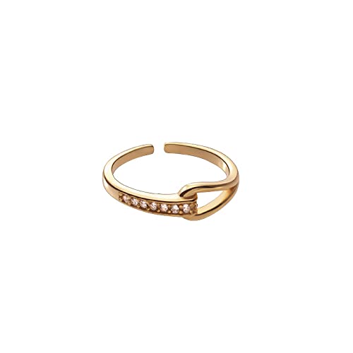 Bague en argent S925 véritable avec ciselure effet diamant et détails haut de gamme