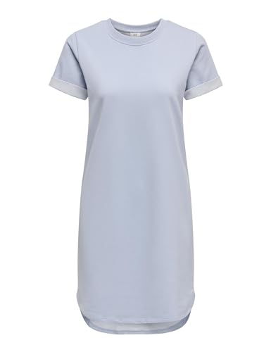 JdY Jdyivy S/S Dress Jrs Noos Vestito, Kentucky Blue, L