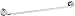 KOHLER K-11271-G Fort? Bathroom 24-Inch Towel Bar, Brushed Chrome
